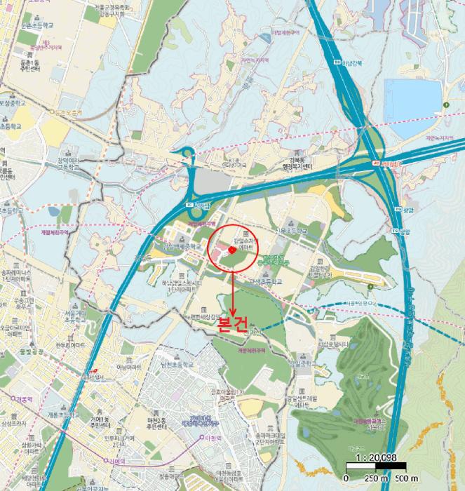 경기도 하남시 감일백제로180번길 20, 5층501호 (감이동,반도유스퀘어)구) 경기도 하남시 감이동 443-1 근린상가 경매 사진 47