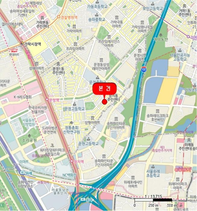 서울특별시 송파구 송이로36길 17, 2층201호 (문정동,다소니)구) 서울특별시 송파구 문정동 102-14 다세대(빌라) 경매 사진 10