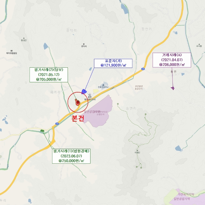 충청남도 천안시 동남구 동면 화계리 199-1 2동호 공장 경매 사진 33