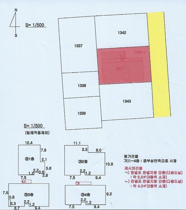 경상북도 포항시 남구 오천읍 원리 1343-1 근린주택 경매 사진 14