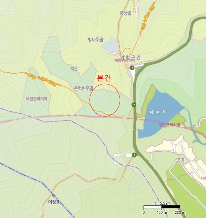 전라남도 강진군 군동면 파산리 산140 임야 경매 사진 5