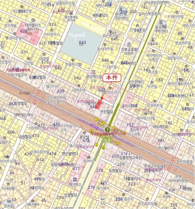 서울특별시 광진구 능동로37길 9, 11층1104호 (중곡동,평강오피스텔)구) 서울특별시 광진구 중곡동 649-11 오피스텔 경매 사진 9