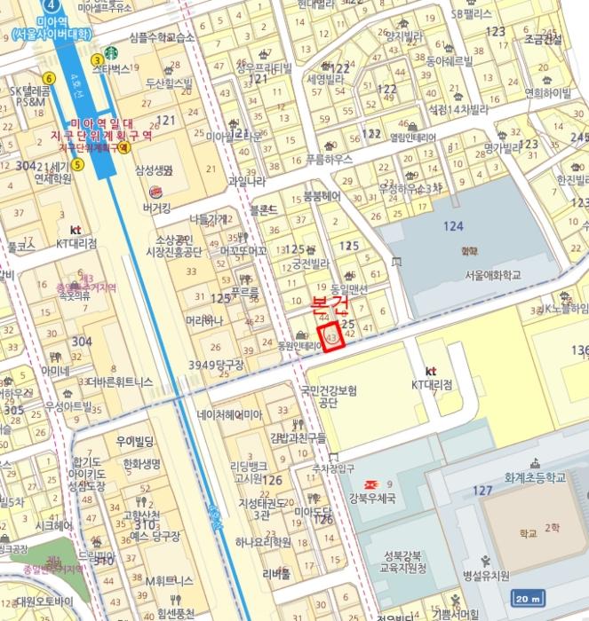 서울특별시 강북구 도봉로46길 15, 제2층 제202호 (미아동,센트리체미아)구) 서울특별시 강북구 미아동 125-43 다세대(빌라) 경매 사진 10