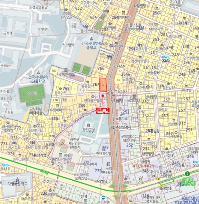 서울특별시 광진구 자양로 135, 5층505호 (자양동,자양오피스텔)구) 서울특별시 광진구 자양동 767-4 오피스텔 경매 사진 19