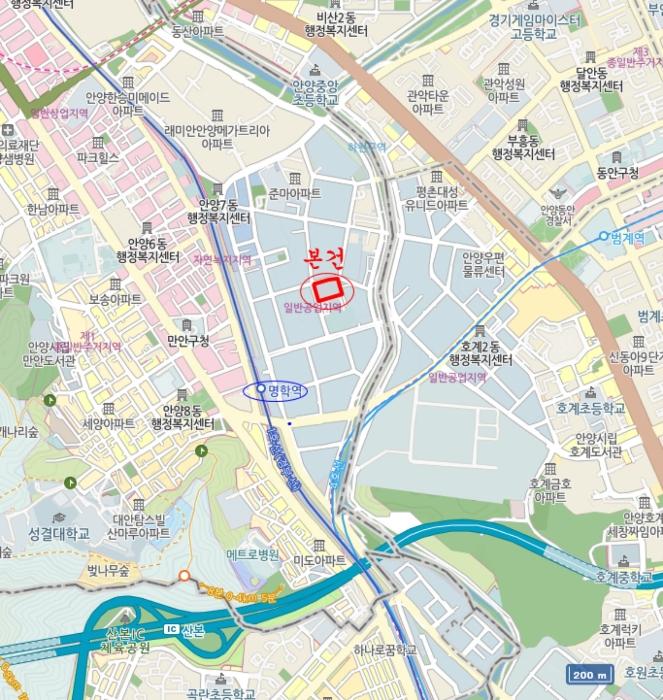 경기도 안양시 만안구 전파로44번길 57, 1층125호 (안양동,두산명학아너비즈타워)구) 경기도 안양시 만안구 안양동 199 근린상가 경매 사진 15