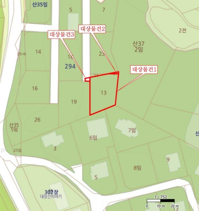 충청북도 청주시 상당구 가덕면 상대리 294-13 대지 경매 사진 13