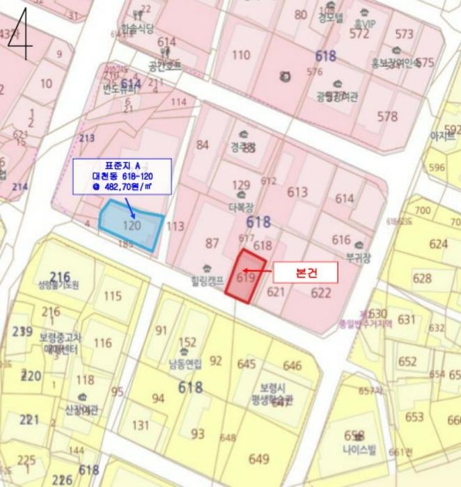 충청남도 보령시 대천동 618-619 근린주택 경매 사진 12
