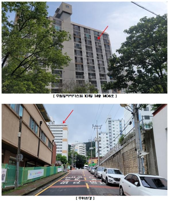 광주광역시 남구 회재로1156번길 13, 101동 14층1406호 (주월동,주월동마이다스빌)구) 광주광역시 남구 주월동 543-9 아파트 경매 사진 2