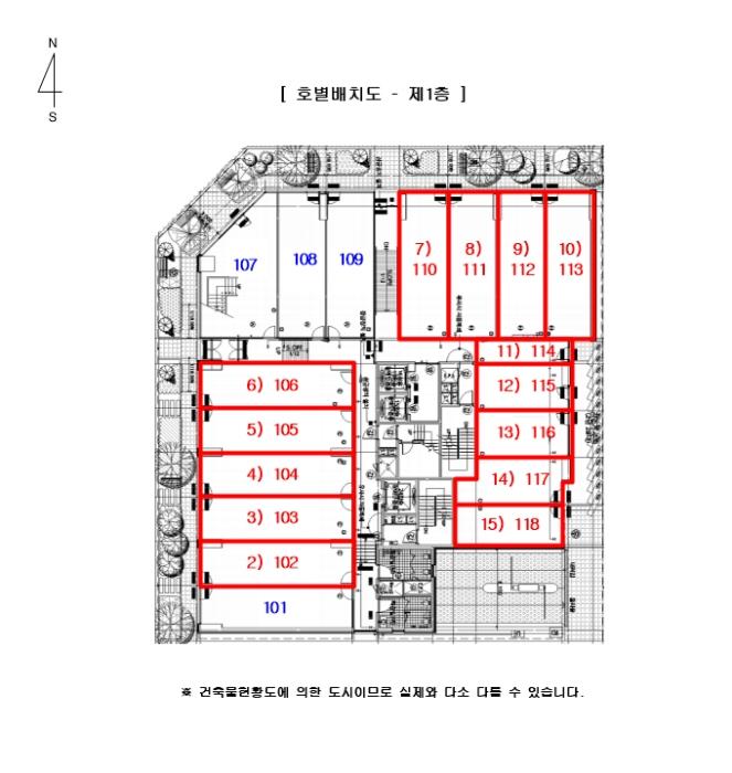 경기도 화성시 동탄기흥로 447-30, 지1층비101호 (오산동,동탄아피체오피스텔)구) 경기도 화성시 오산동 976-2 근린상가 경매 사진 78