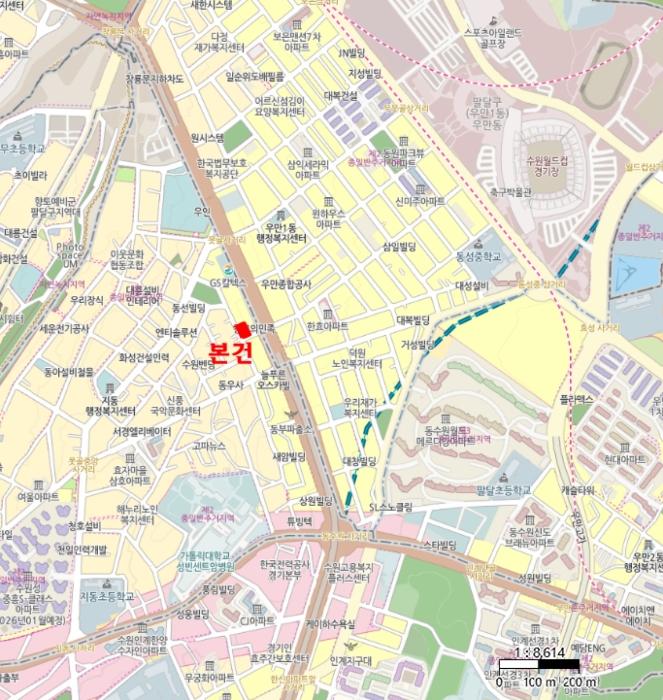 경기도 수원시 팔달구 팔달문로115번길 22, 4층406호 (지동,펠리체)구) 경기도 수원시 팔달구 지동 477-24 도시형생활주택 경매 사진 67