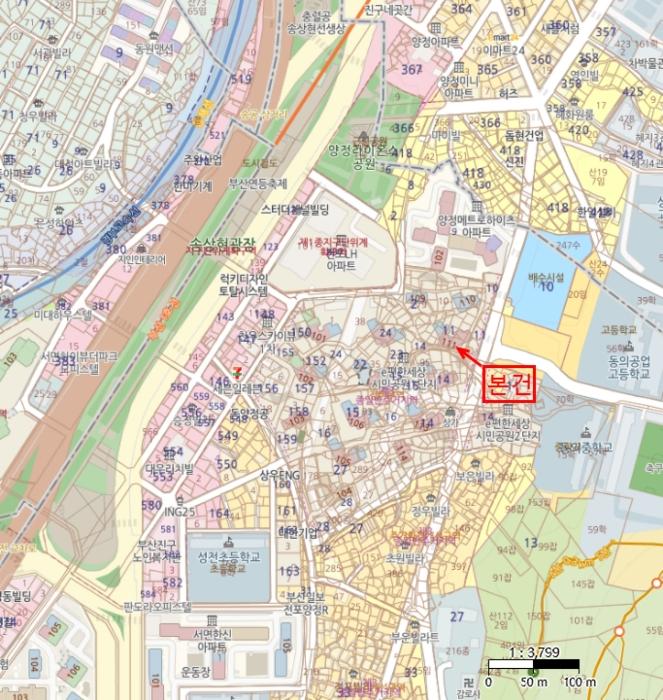 부산광역시 부산진구 진남로 455, 111동 20층2002호 (전포동,이편한세상시민공원1단지)구) 부산광역시 부산진구 전포동 927 아파트 경매 사진 7