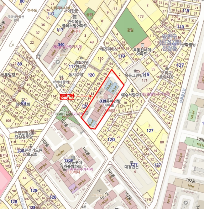 서울특별시 양천구 신목로12길 17, 제1층 제107호 (신정동, 파인빌)구) 서울특별시 양천구 신정동 339 아파트 경매 사진 15