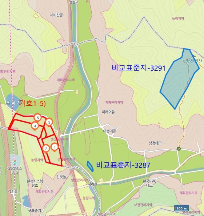 경상북도 구미시 장천면 묵어리 산1 임야 경매 사진 25