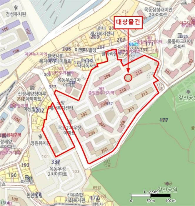 서울특별시 양천구 목동남로4길 6-23, 제212동 제11층 제1101호 (신정동, 목동2차우성아파트)구) 서울특별시 양천구 신정동 337 아파트 경매 사진 14