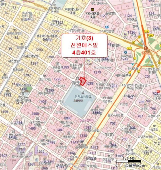 부산광역시 부산진구 중앙대로990번길 8, 1층102-1호 (양정동,남명씨티밸리)구) 부산광역시 부산진구 양정동 147-31 근린상가 경매 사진 29