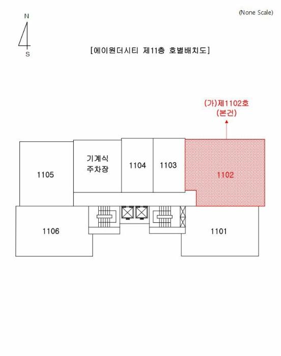 부산광역시 기장군 기장읍 차성남로89번길 6-6, 11층1102호 (에이원더시티)구) 부산광역시 기장군 기장읍 대라리 94-13 아파트 경매 사진 7