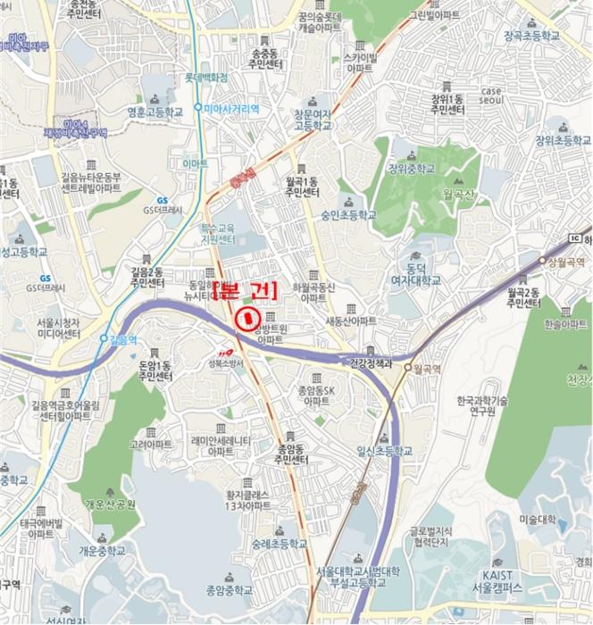 서울특별시 성북구 종암로32길 12, 에이동 7층703호 (하월곡동,갤럭시하월곡)구) 서울특별시 성북구 하월곡동 90-260 오피스텔 경매 사진 13