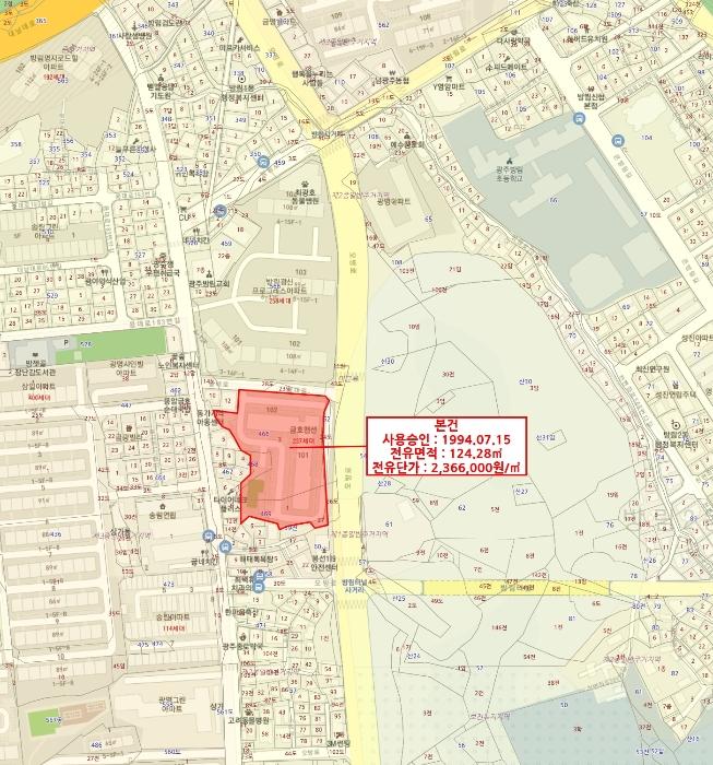 광주광역시 남구 용대로 180-8, 제101동제102동 제20층 제2008호 (방림동,금호맨션)구) 광주광역시 남구 방림동 466-3 62-27 468 469-1 아파트 경매 사진 7
