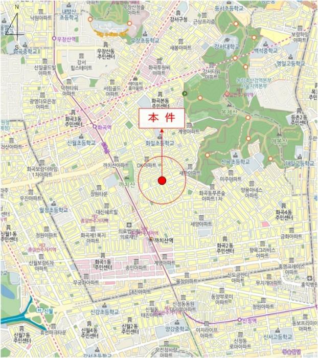 서울특별시 강서구 초록마을로 150-2, 제에이동 제6층 제603호 (화곡동, 타운캐슬)구) 서울 강서구 화곡동 409-165 다세대(빌라) 경매 사진 17