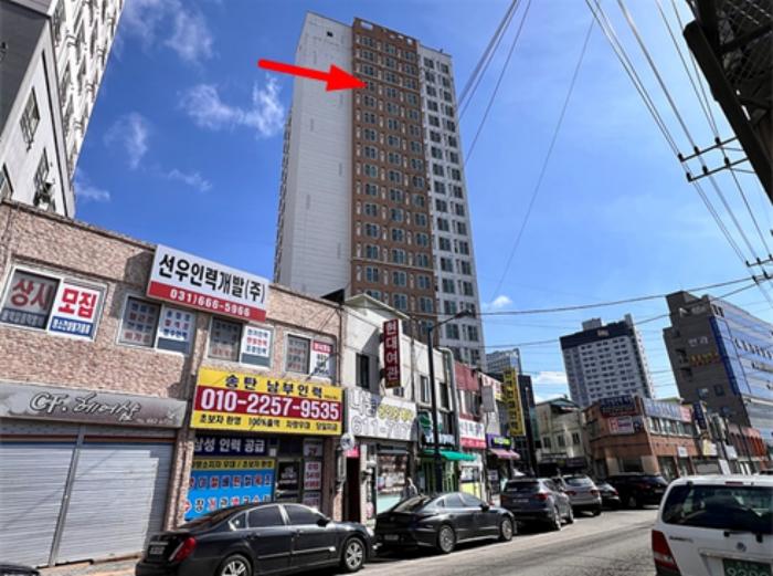경기도 평택시 서정역로55번길 8-4, 17층1706호 (서정동,대양아리스타)구) 경기도 평택시 서정동 313-14 도시형생활주택 경매 사진 2