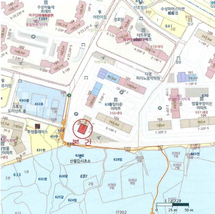 대구광역시 수성구 지범로54길 15, 105동 11층1102호 (범물동,범물청림타운)구) 대구 수성구 범물동 630 아파트 경매 사진 9
