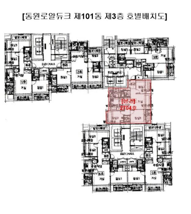 부산광역시 금정구 금정로233번길 63, 102동 27층2704호 (구서동,구서역두산위브포세이돈)구) 부산광역시 금정구 구서동 1078 아파트 경매 사진 6