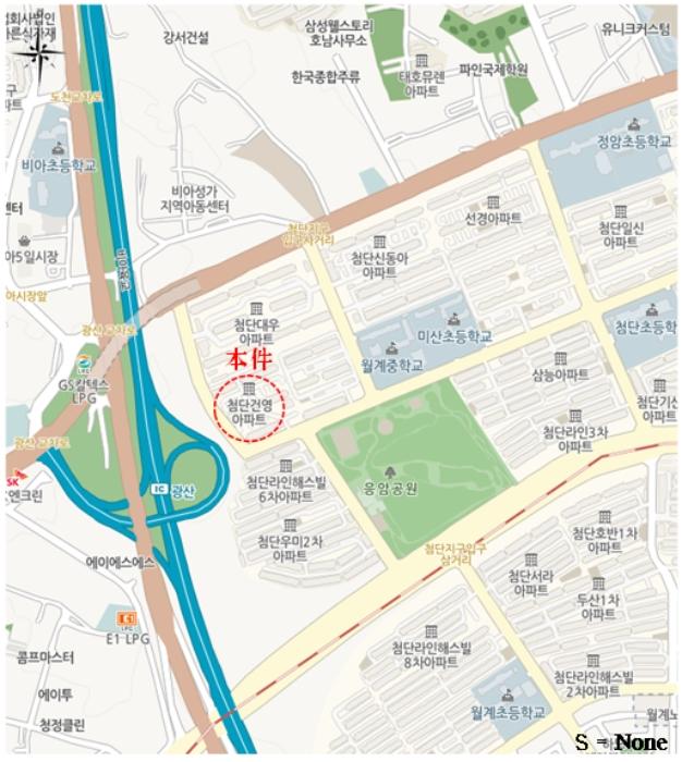 광주광역시 광산구 첨단중앙로181번길 104, 103동 11층1103호 (월계동,건영아파트)구) 광주광역시 광산구 월계동 755-5 아파트 경매 사진 8