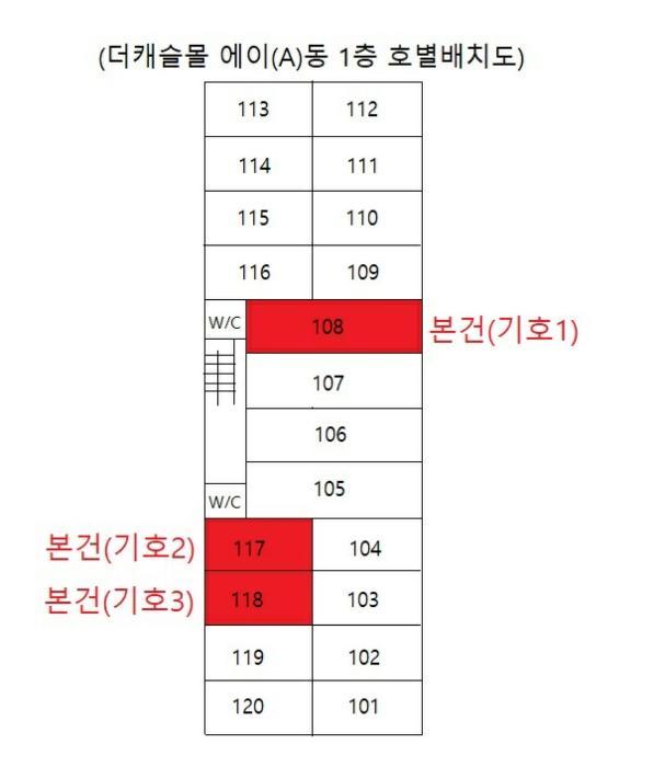 충청북도 제천시 장평천로 27-12, 에이동 1층117호 (강제동,더캐슬몰)구) 충청북도 제천시 강제동 275-14 근린상가 경매 사진 22