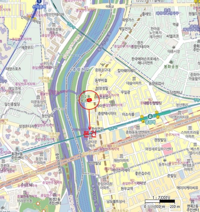서울특별시 중랑구 중랑천로19길 16, 2층203호 (중화동,라인빌10차)구) 서울특별시 중랑구 중화동 325-104 다세대(빌라) 경매 사진 12