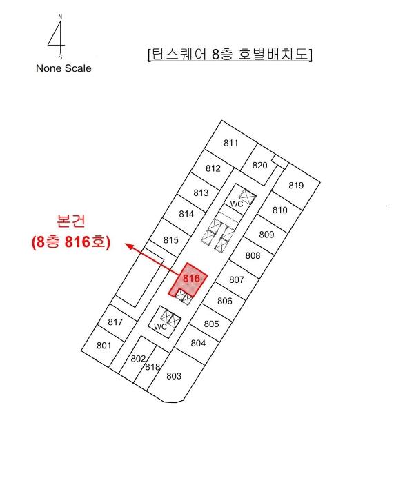 부산광역시 기장군 정관읍 정관중앙로 45, 8층816호 (탑스퀘어)구) 부산광역시 기장군 정관읍 매학리 717-6 근린상가 경매 사진 9