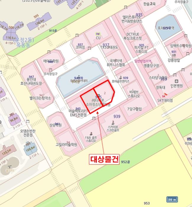 경기도 파주시 청암로17번길 61, 2층201호 (목동동,엠타워)구) 경기도 파주시 목동동 945-1 근린상가 경매 사진 20