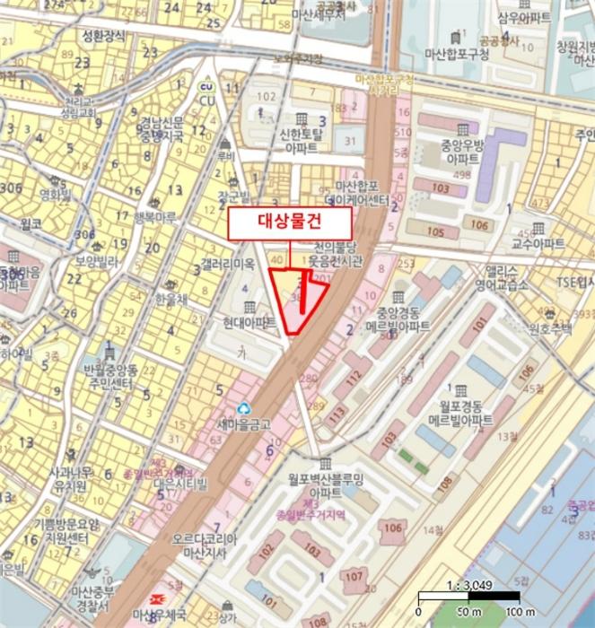 경상남도 창원시 마산합포구 중앙남3길 10, 2층204호 (중앙동2가,남명세비앙)구) 경상남도 창원시 마산합포구 중앙동2가 3-38 근린상가 경매 사진 14