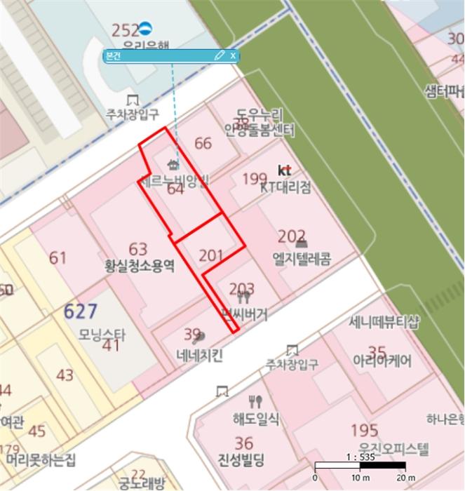 경기도 안양시 만안구 안양로263번길 5, 6층605호 (안양동,세르누비앙3차)구) 경기도 안양시 만안구 안양동 627-64 다세대(빌라) 경매 사진 11