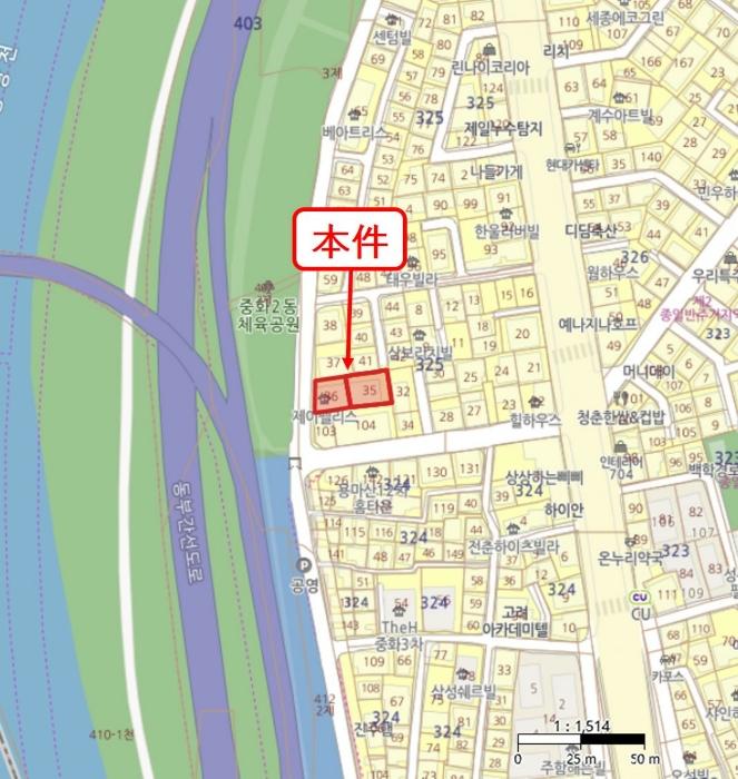 서울특별시 중랑구 중랑천로29길 47, 5층501호구) 서울특별시 중랑구 중화동 325-35 다세대(빌라) 경매 사진 16