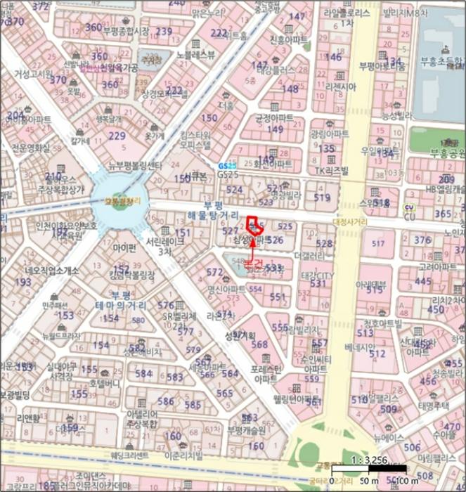 인천광역시 부평구 장제로91번길 24-5, 5층501호 (부평동,삼성아파트)구) 인천광역시 부평구 부평동 525-2 아파트 경매 사진 10