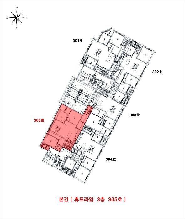 인천광역시 미추홀구 인주대로45번길 44, 3층305호 (숭의동,휴프라임)구) 인천광역시 미추홀구 숭의동 303-1 오피스텔 경매 사진 9
