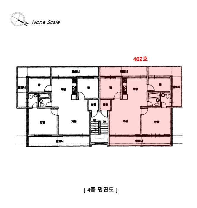 경기도 광주시 중앙로20번길 18-1, 4층402호구) 경기도 광주시 쌍령동 60-110 다세대(빌라) 경매 사진 12