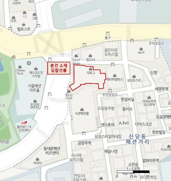 서울특별시 중구 을지로45길 72, 지하1층119호 (신당동,디자이너크럽)구) 서울특별시 중구 신당동 199-1 근린상가 경매 사진 9
