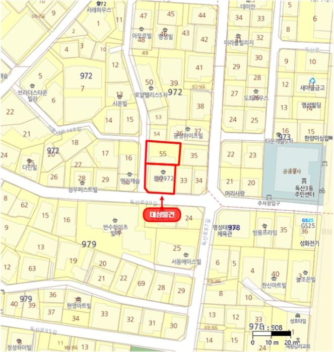 서울특별시 금천구 독산로99길 18, 제3층 제301호 (독산동, 블루972)구) 서울특별시 금천구 독산동 972-32 다세대(빌라) 경매 사진 9