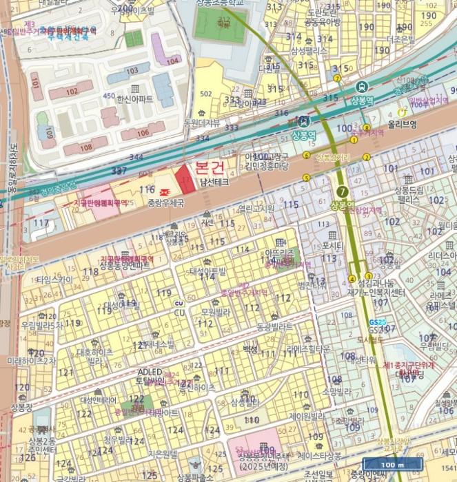서울특별시 중랑구 망우로 275, 4층401호 (상봉동,로젠하임)구) 서울특별시 중랑구 상봉동 116-17 오피스텔 경매 사진 13