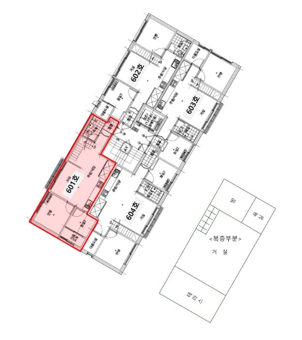 경기도 김포시 고촌읍 장차로13번길 31, 에이동 6층 601호 (더모스트)구) 경기도 김포시 고촌읍 신곡리 1062-6 오피스텔 경매 사진 11