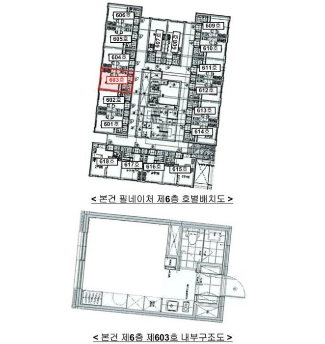 서울특별시 강서구 마곡중앙8로 86, 제6층 제603호 (마곡동, 필네이처)구) 서울특별시 강서구 마곡동 795-1 오피스텔 경매 사진 11