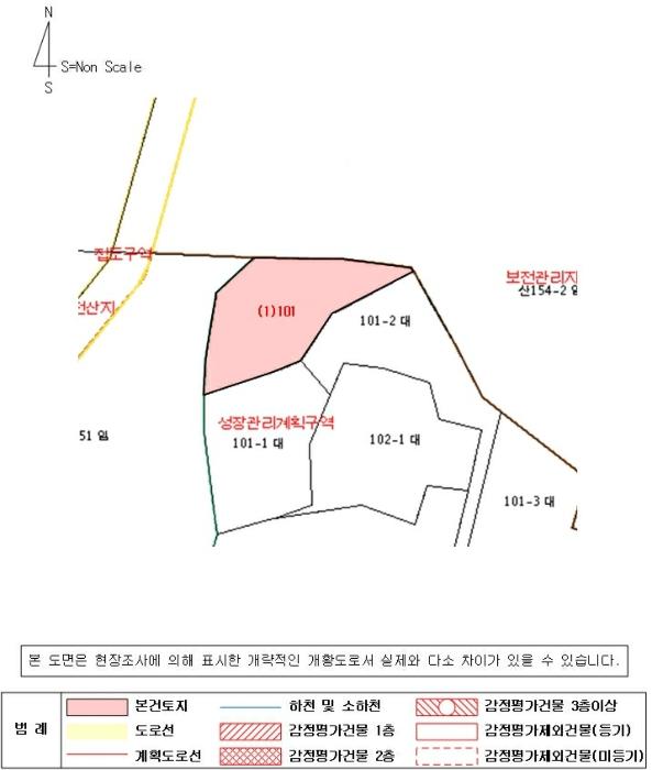 경상남도 함안군 군북면 사도리 101 대지 경매 사진 8