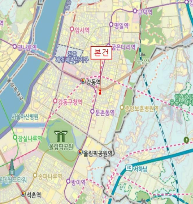 서울특별시 강동구 양재대로102길 17, 7층702호 (둔촌동,한울둔촌베아체)구) 서울특별시 강동구 둔촌동 435-1 오피스텔 경매 사진 15