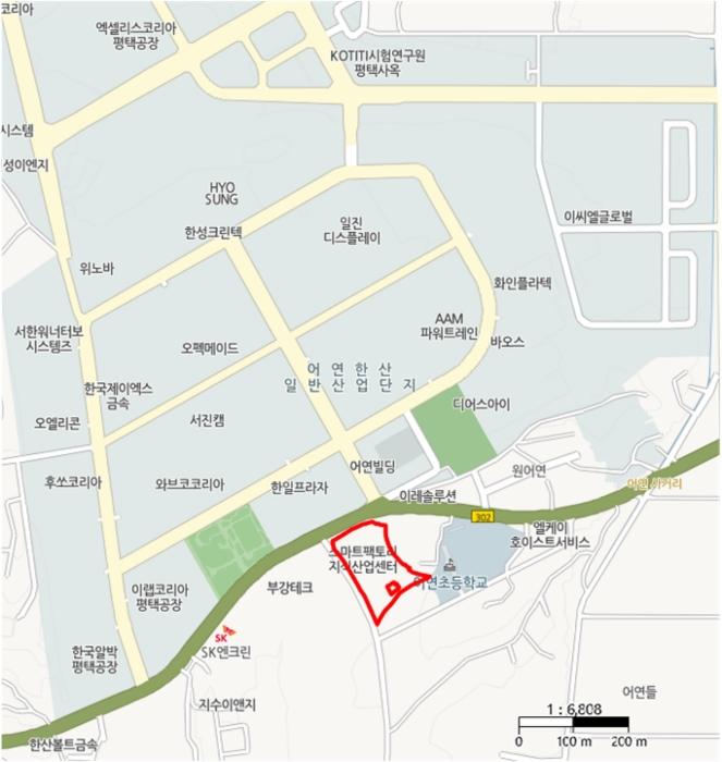 경기도 평택시 청북읍 백봉길 3, 1층139호 (평택스마트팩토리)구) 경기도 평택시 청북읍 어연리 906 아파트형공장 경매 사진 22