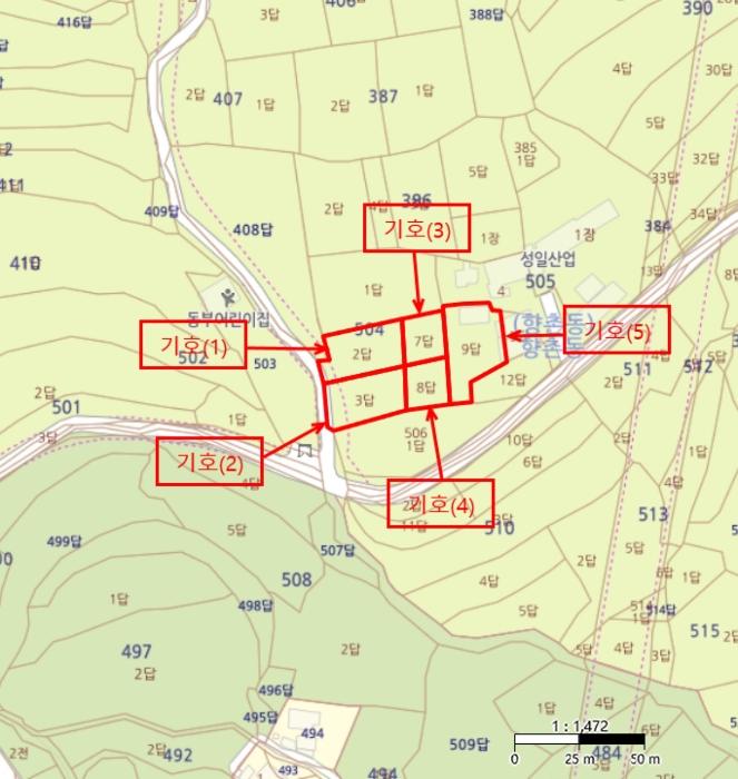 경상남도 사천시 향촌동 504-2 답 경매 사진 25