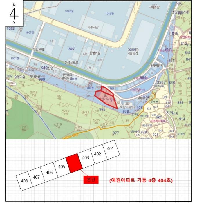 전라남도 순천시 서면 산단2길 55, 가동 4층404호구) 전라남도 순천시 서면 압곡리 979-1 아파트 경매 사진 8