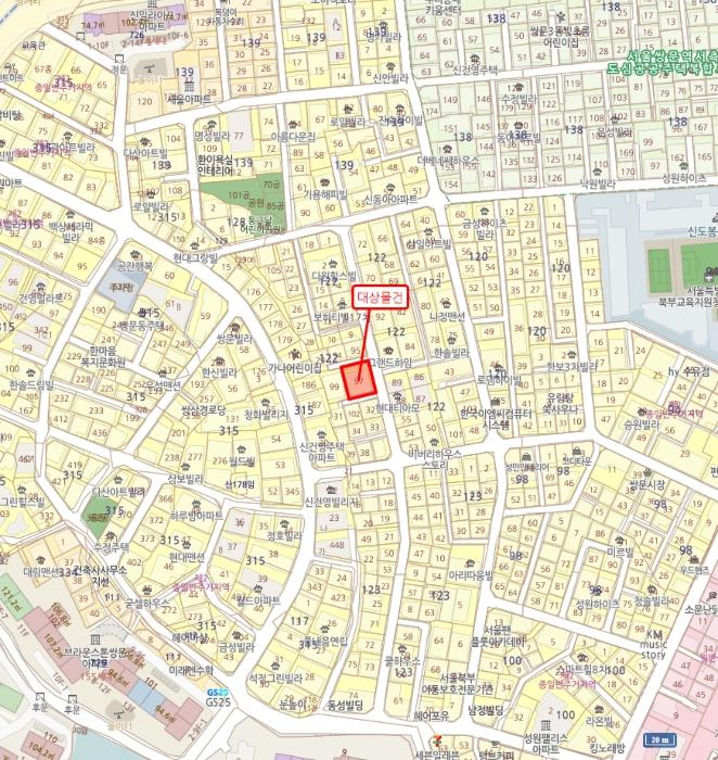 서울특별시 도봉구 도봉로109가길 39, 6층601호 (쌍문동,다원힐스빌)구) 서울특별시 도봉구 쌍문동 122-97 다세대(빌라) 경매 사진 10