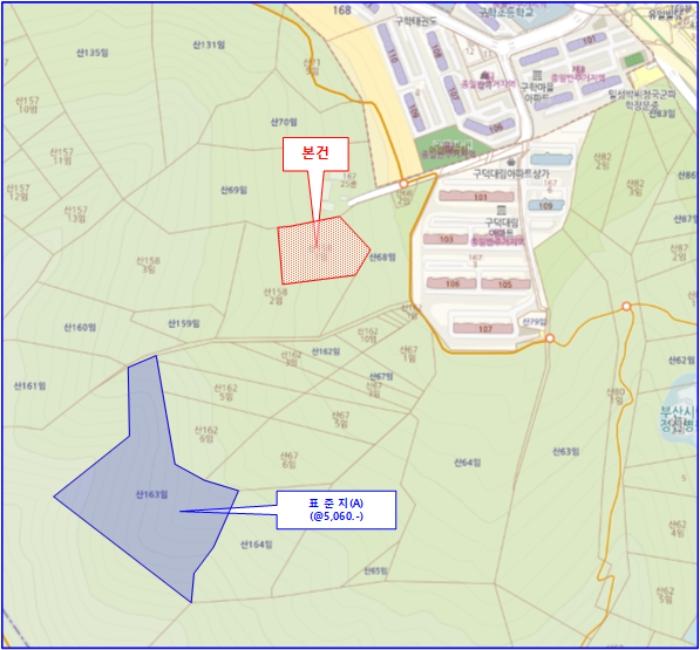 부산광역시 사상구 학장동 산158-1 임야 경매 사진 7