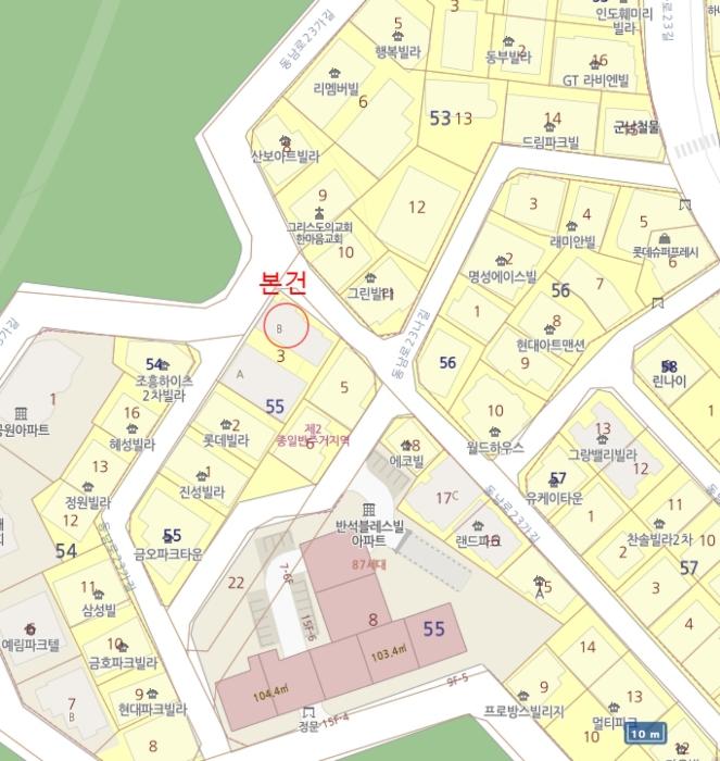 서울특별시 송파구 동남로23가길 44, 비동 4층401호 (오금동,하이힐)구) 서울특별시 송파구 오금동 55-3 다세대(빌라) 경매 사진 14